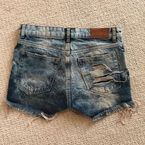 H&M Denim Boyfriend Shorts